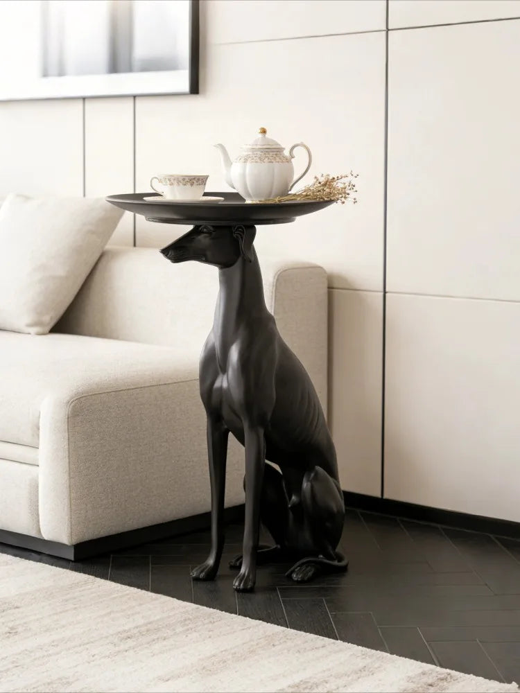 Greyhound Tray-Form Floor Sculpture