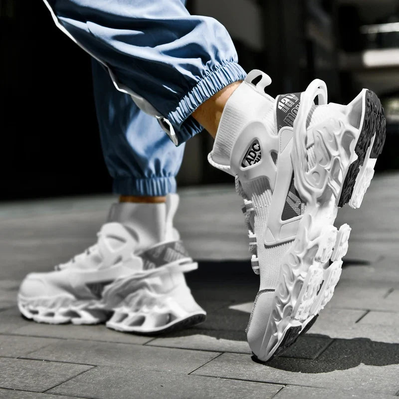 Velocity Blade High-Top Sneakers
