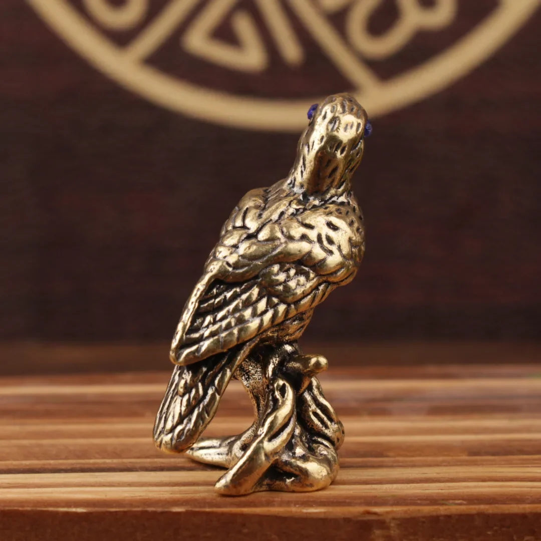 Miniature Brass Toucan Sculpture