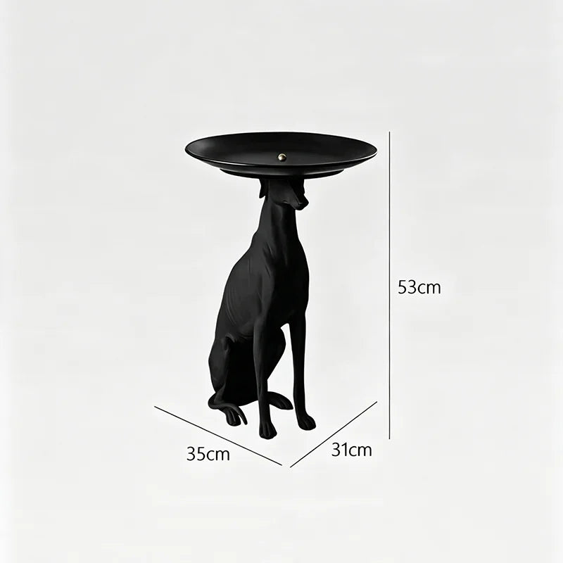 Greyhound Tray-Form Floor Sculpture