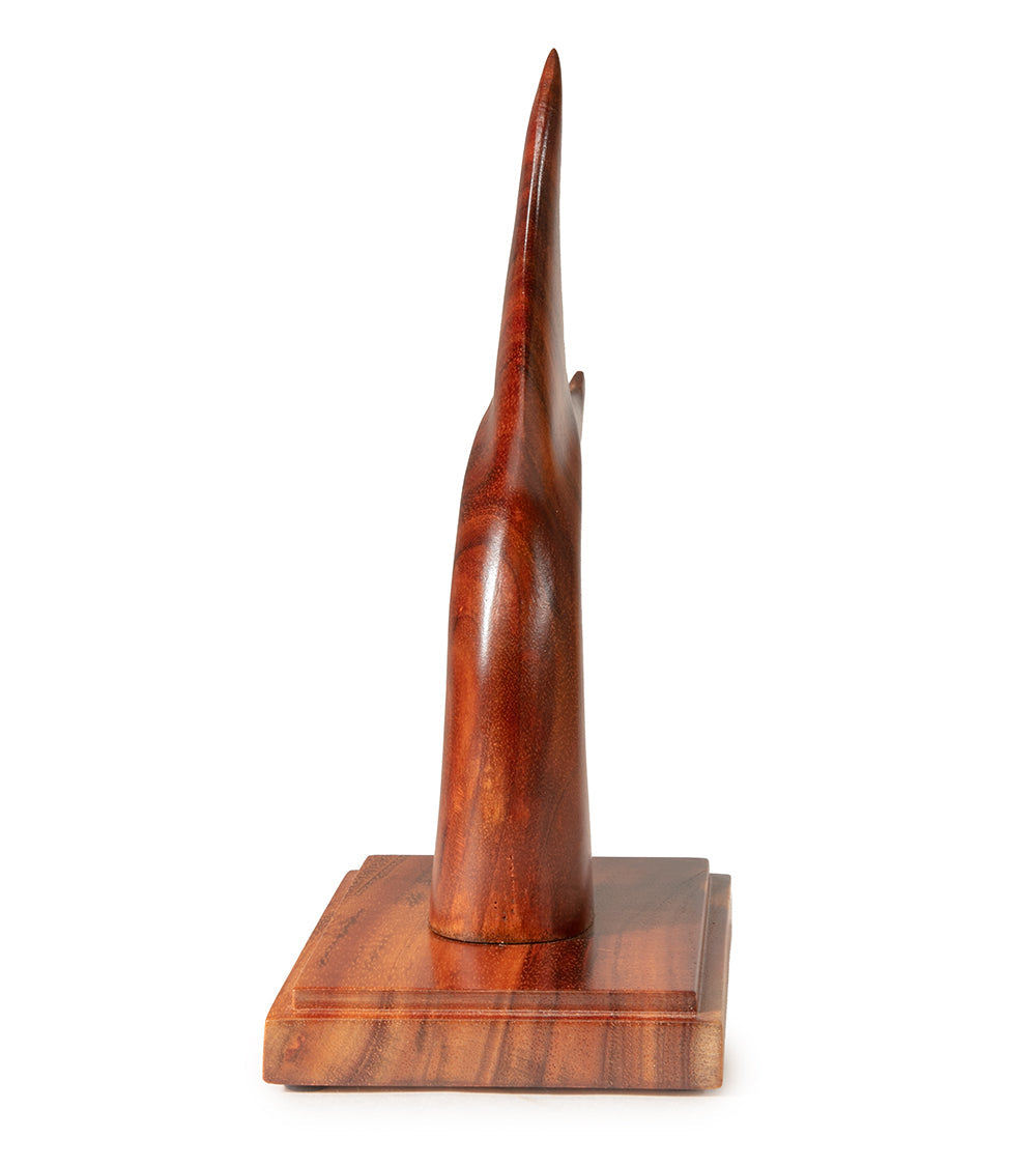 Wood Sculpture "Whale Tail" by Craig Nichols