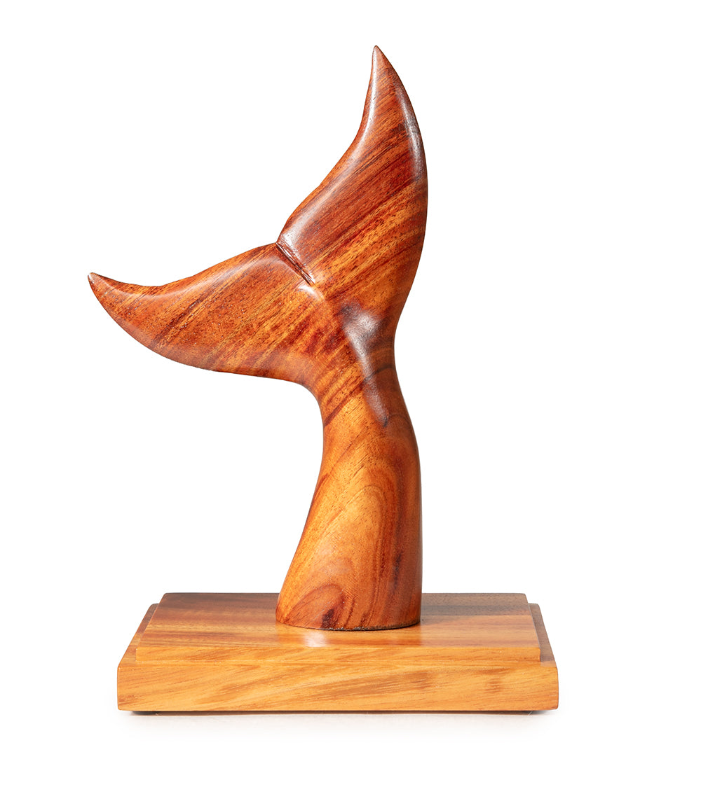 Wood Sculpture "Whale Tail" by Craig Nichols