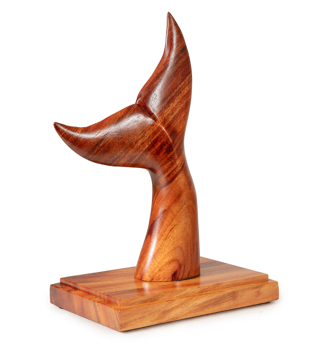 Wood Sculpture "Whale Tail" by Craig Nichols