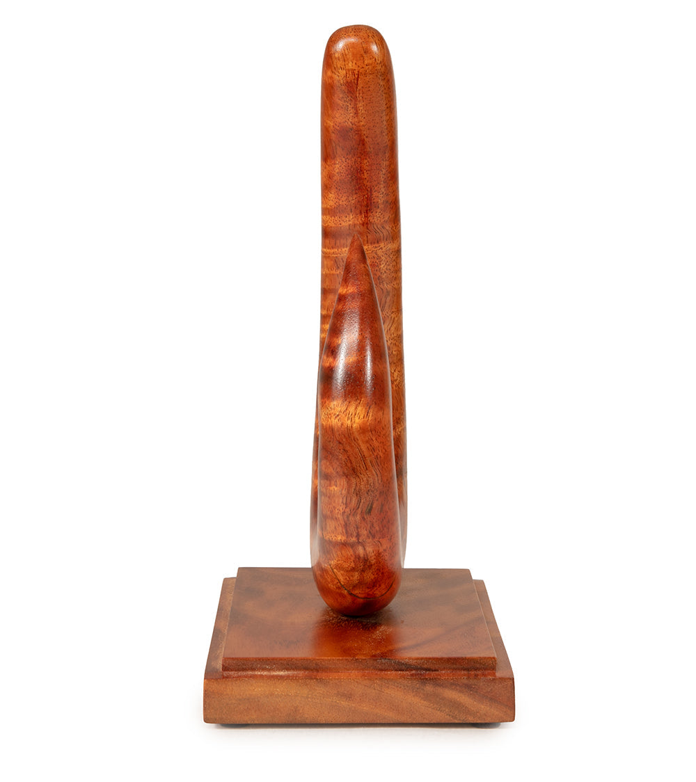 Wood Sculpture "Fish Hook" by Craig Nichols