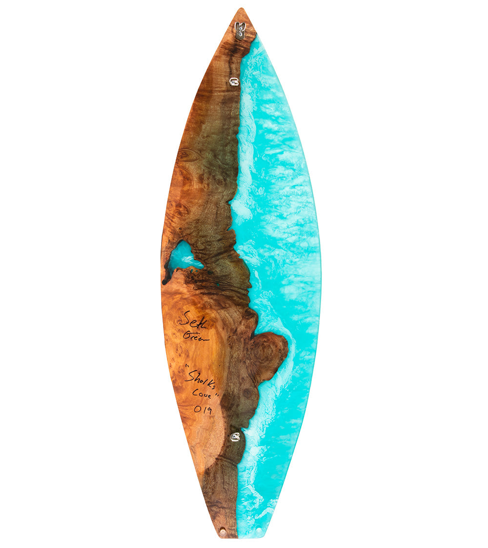 40" Surfboard "Sharks Cove 122"