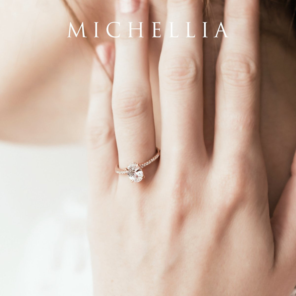 [Elaine] Modern Classic Oval Solitaire Ring in Natural Australian Opal