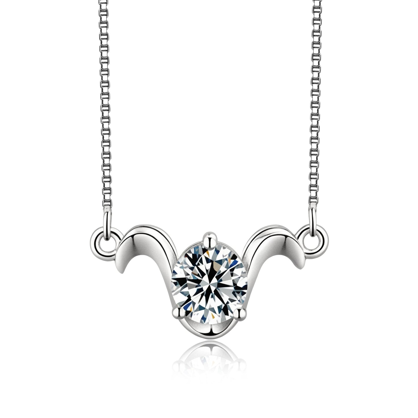 Moissanite Zodiac Necklace