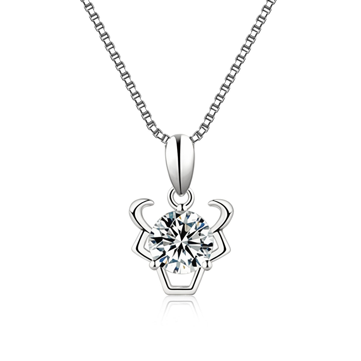 Moissanite Zodiac Necklace