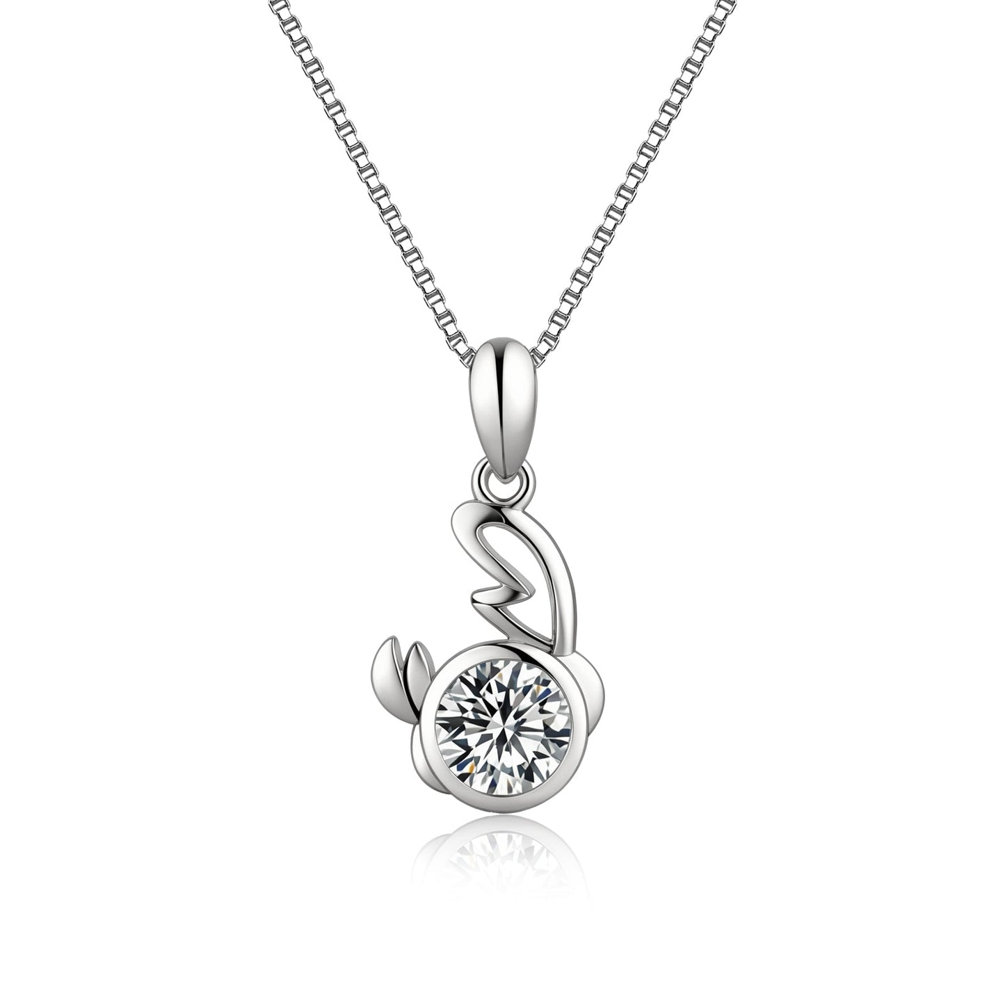 Moissanite Zodiac Necklace