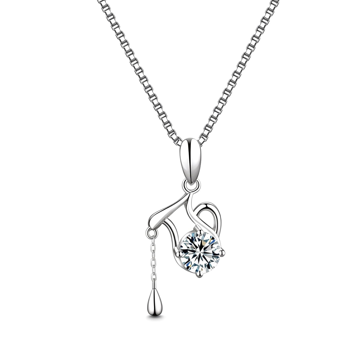 Moissanite Zodiac Necklace