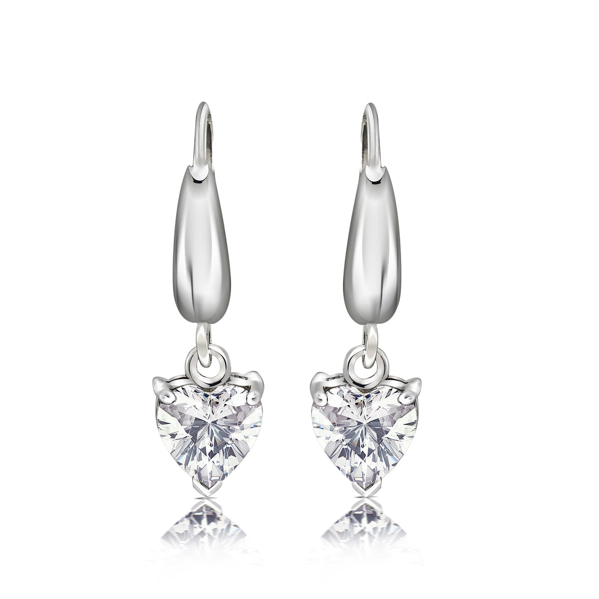 Brilliant Cut Moissanite Dangle Earrings for Women