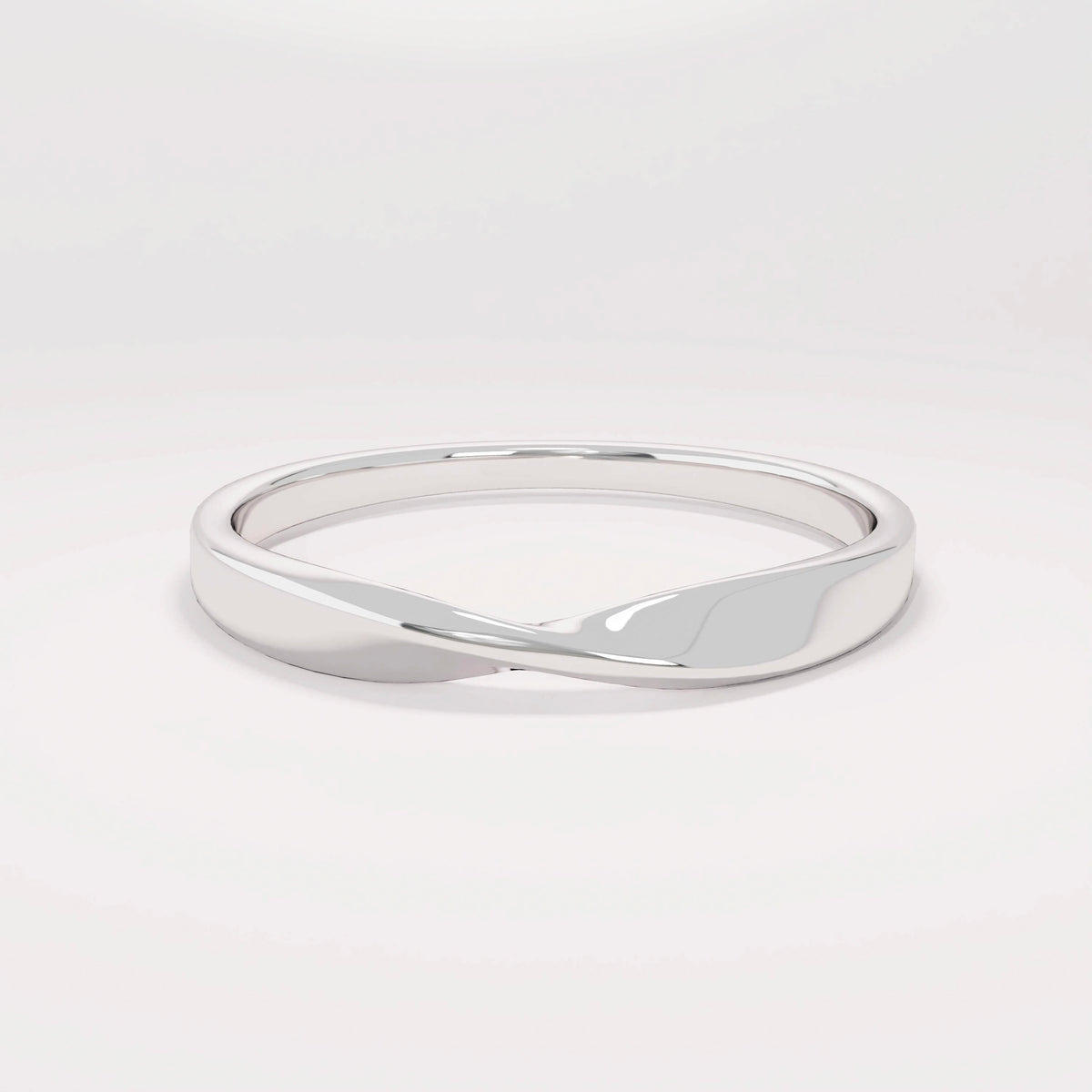 Solid Gold Twisted Wedding Band 14k Real Gold Plain Simple Band Ring for Women Anniversary Band Solid Gold Stackable Ring Comfort Fit Ring