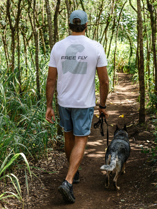 Waverider Tee - White