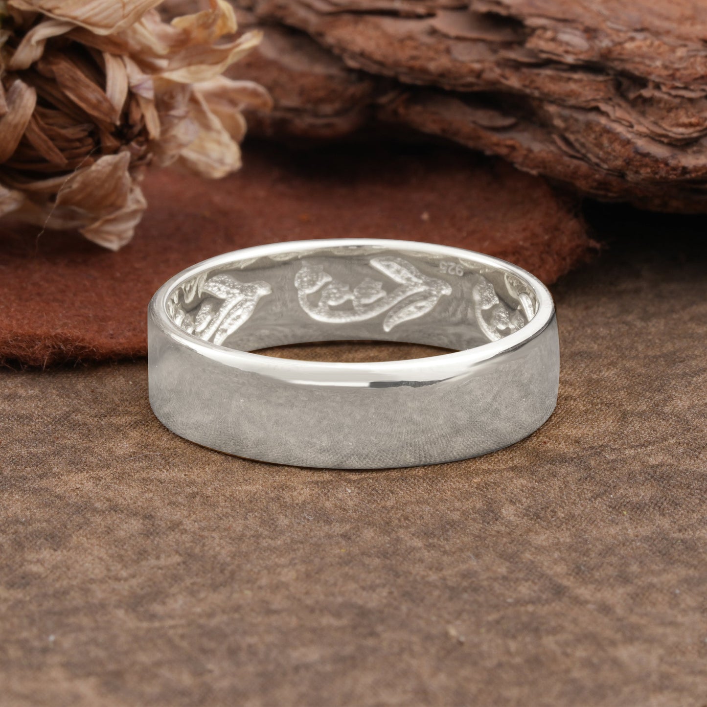 Elegant Double Layer Moissanite Pavé Wedding Band