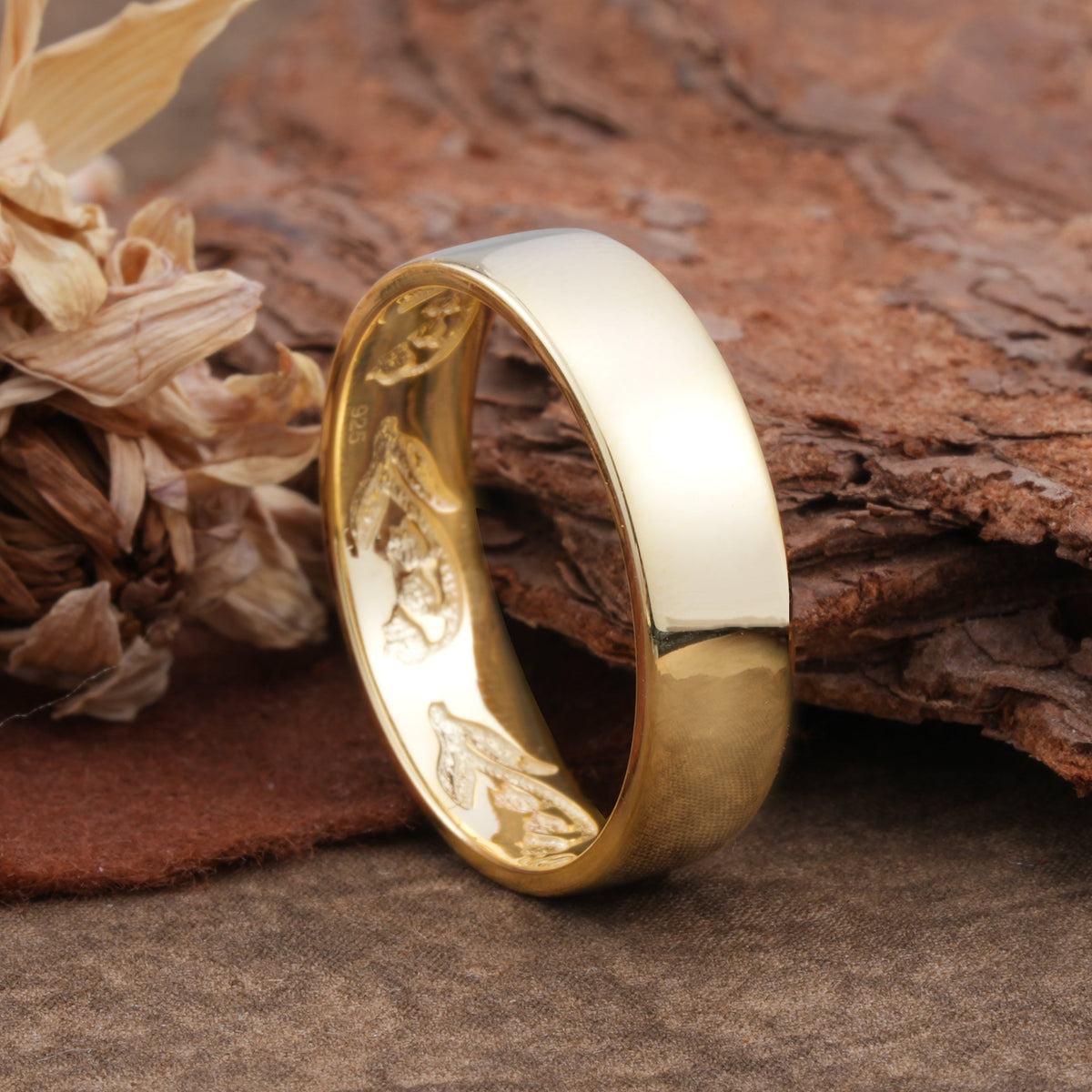 Elegant Double Layer Moissanite Pavé Wedding Band