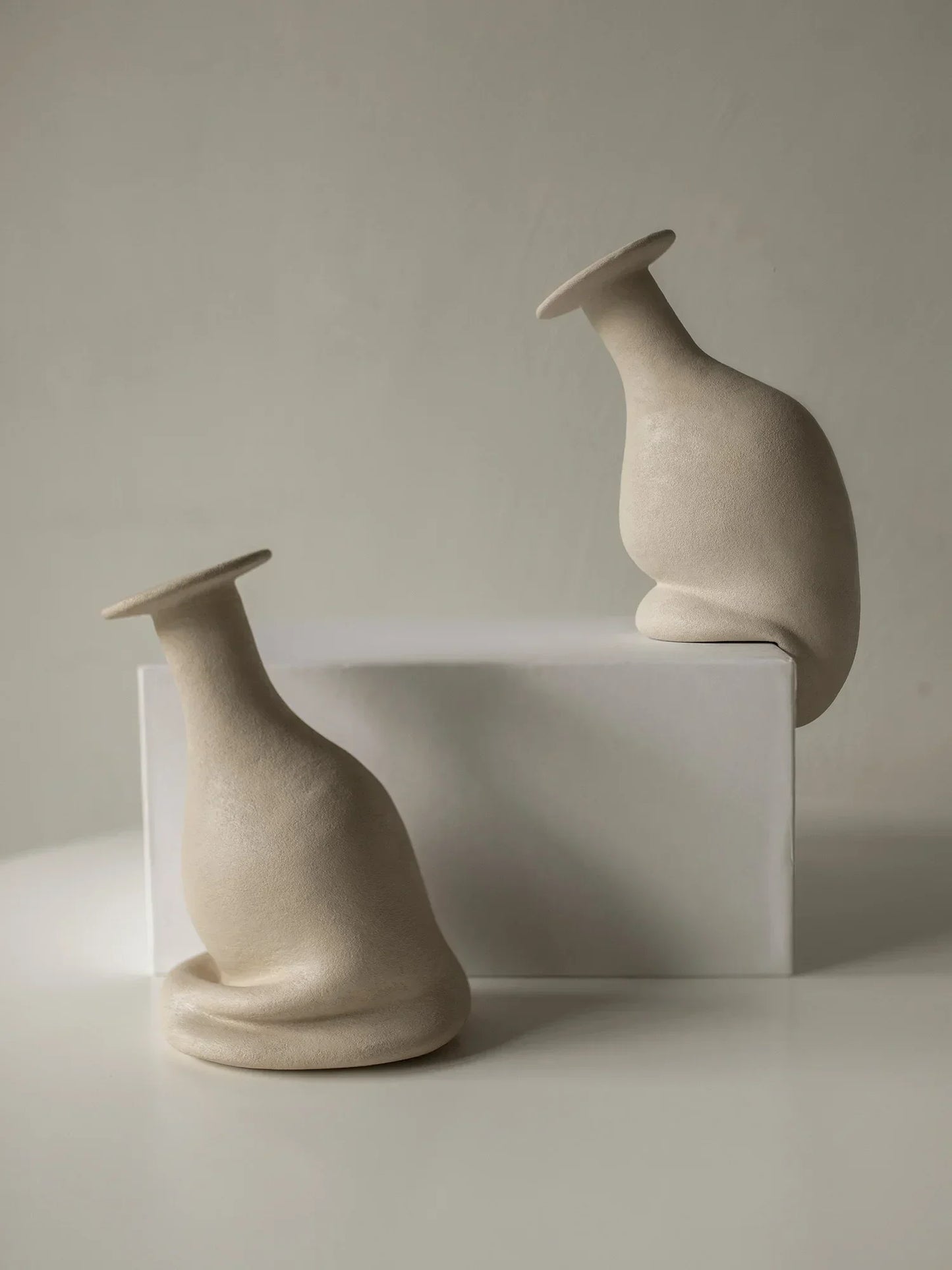 THE PAUSE COLLECTION | Sculptural Asymmetric Vase