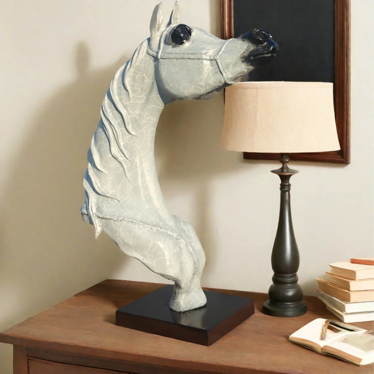 THE ARABIAN | Horse Head Bust Sculpture