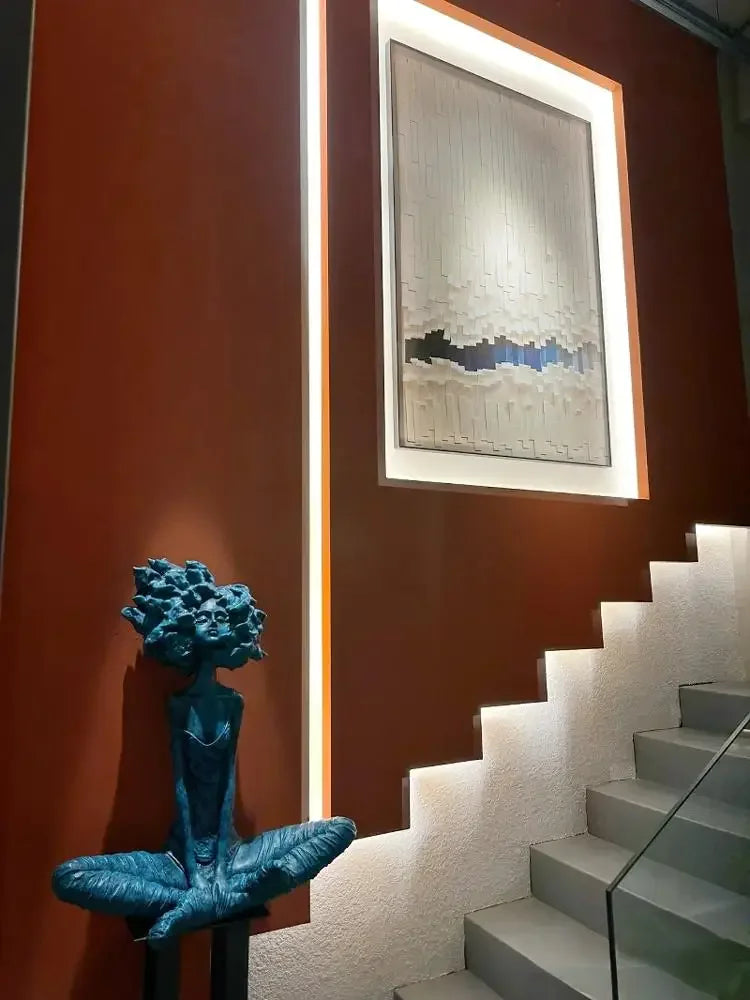 Seated Figure with Wild Hair