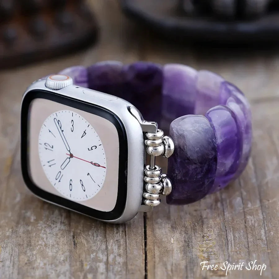 Chunky Amethyst Apple Watch Band