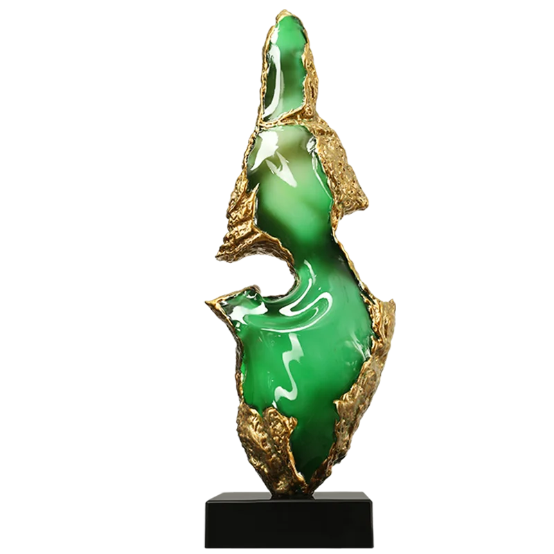 Large Abstract Resin Sculpture