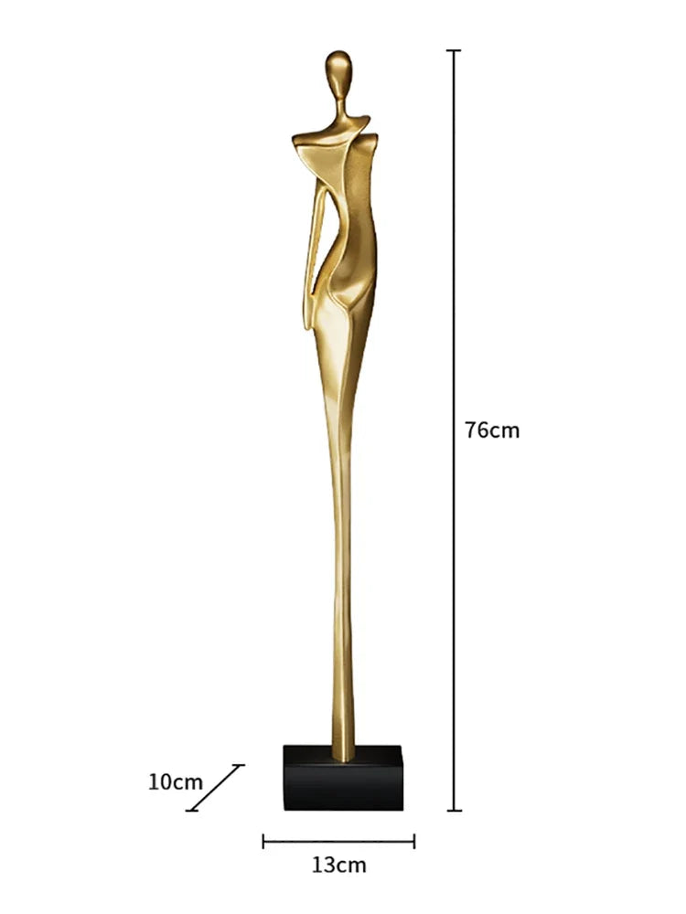 Abstract Tapered Figure Sculpture