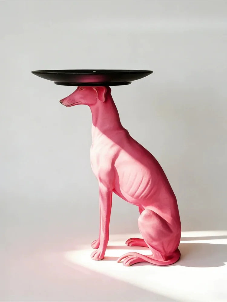 Greyhound Tray-Form Floor Sculpture