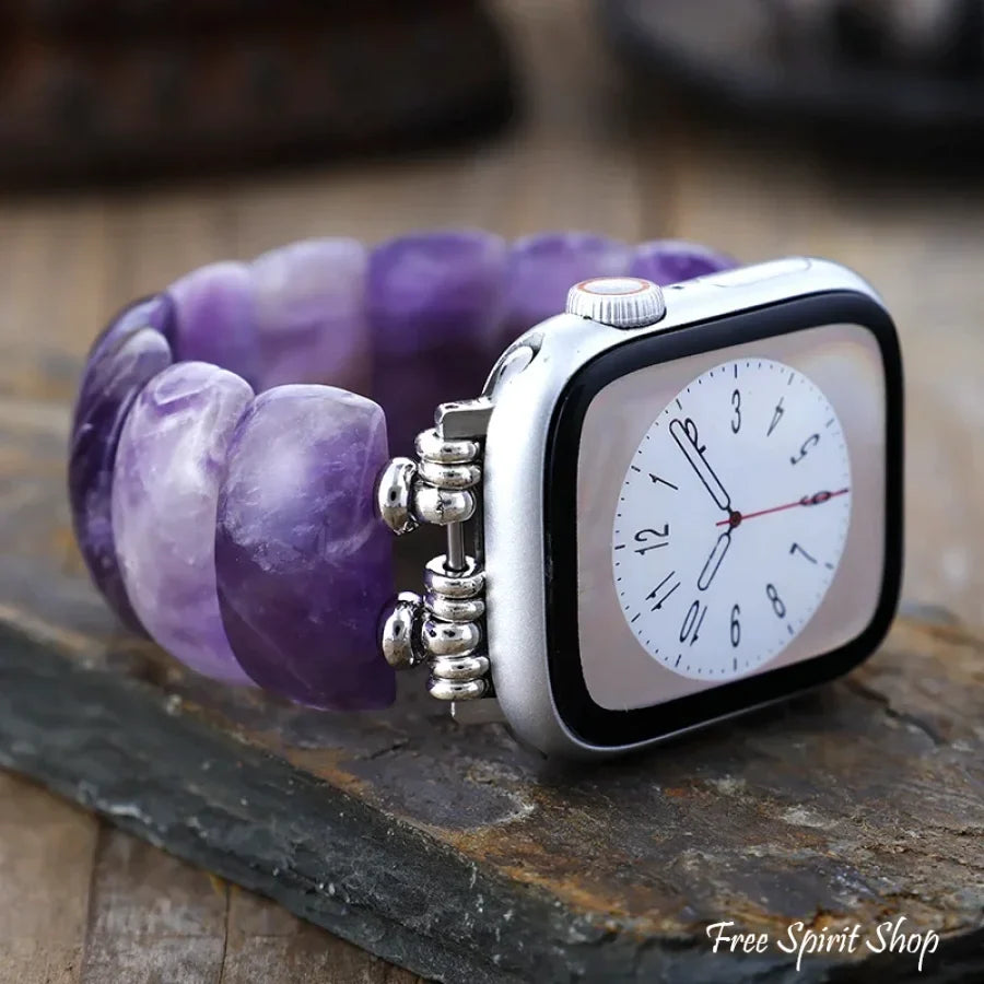 Chunky Amethyst Fitbit Watch Band