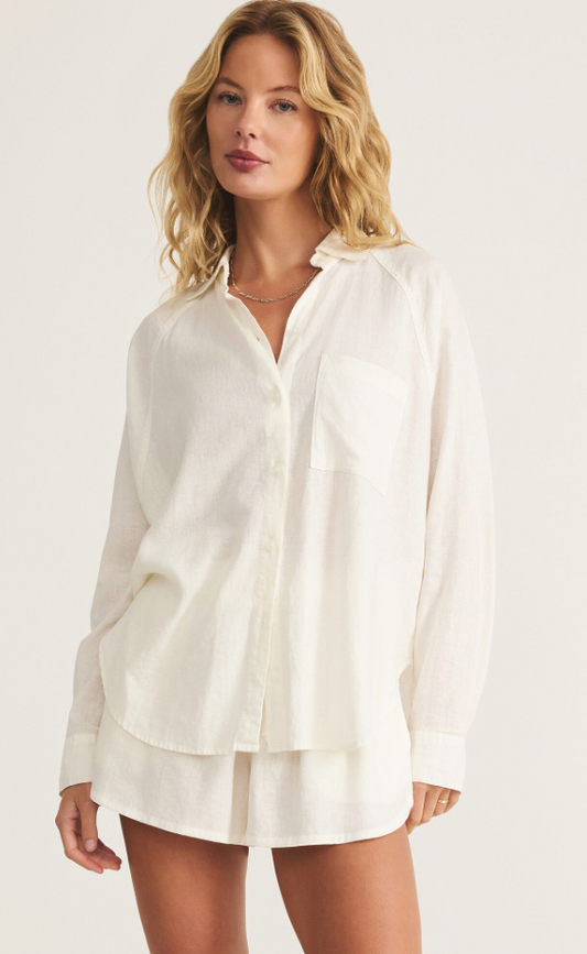 Z Supply The Perfect Linen Top