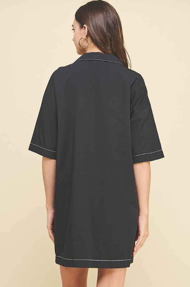 Alena V-Neck Mini Dress