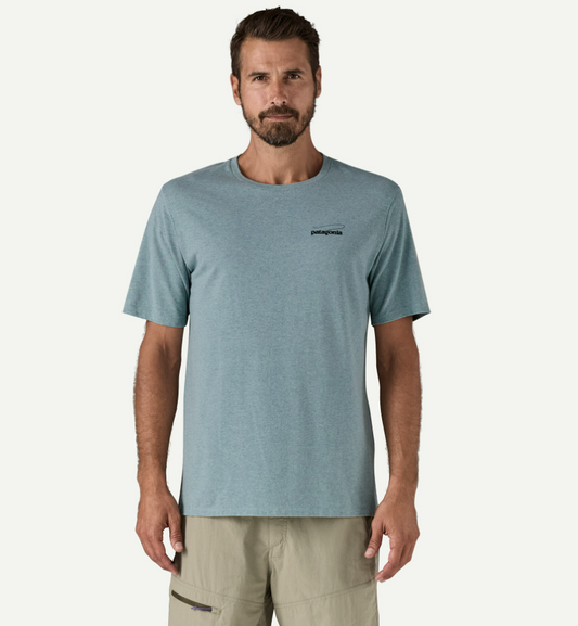 Patagonia Men's Casting Logo Responsibili-Tee