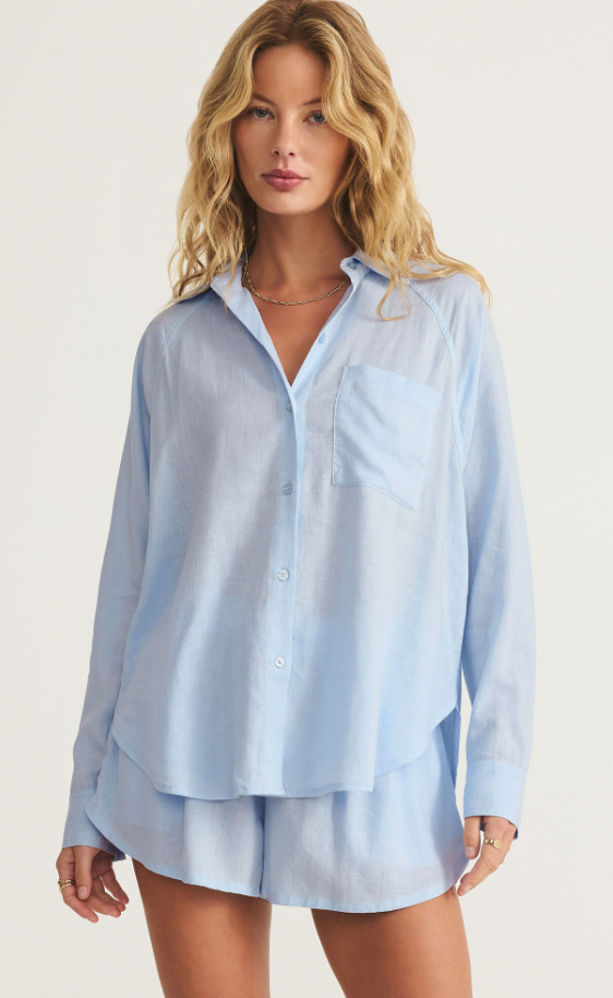 Z Supply The Perfect Linen Top