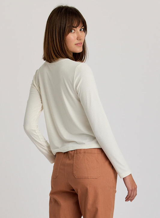 Free Fly Women's Ribbed Bamboo Long Sleeve