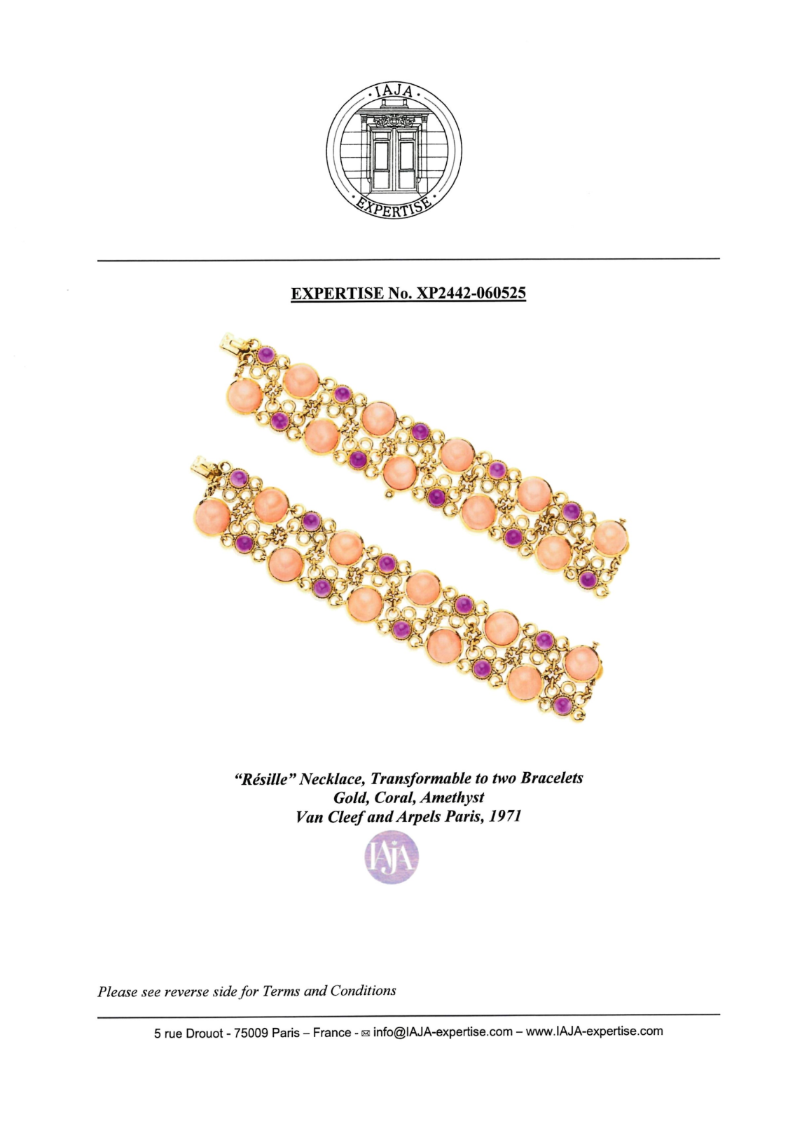 Van Cleef & Arpels Paris "Résille" Suite