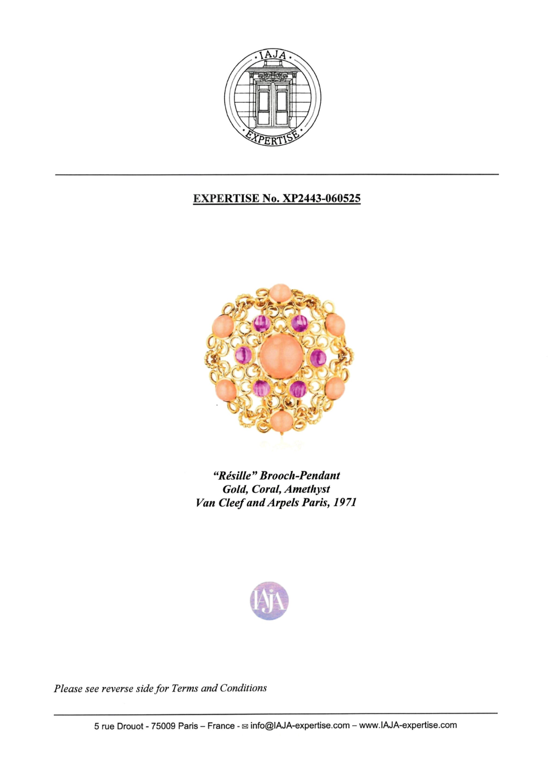 Van Cleef & Arpels Paris "Résille" Suite