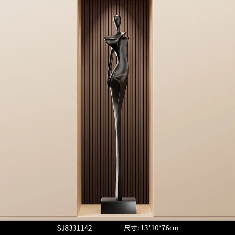 Abstract Tapered Figure Sculpture