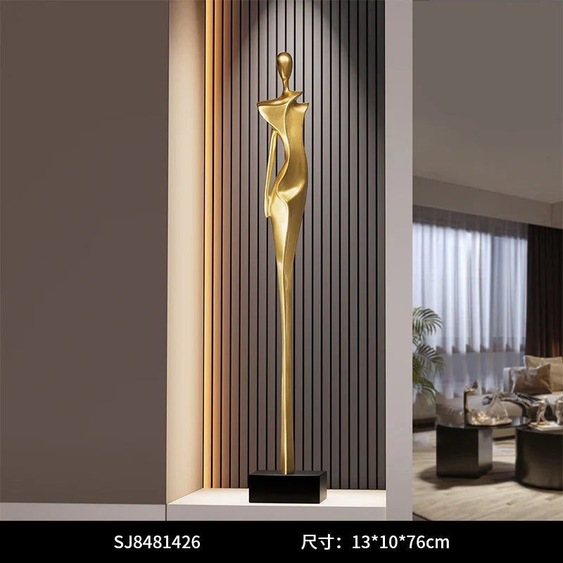 Abstract Tapered Figure Sculpture
