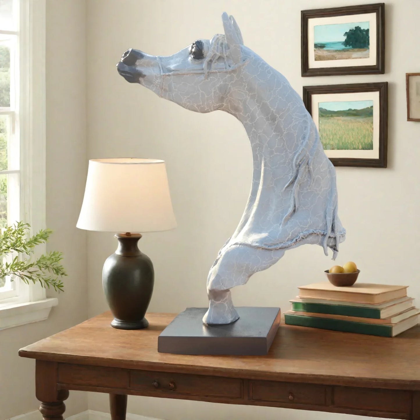 THE ARABIAN | Horse Head Bust Sculpture