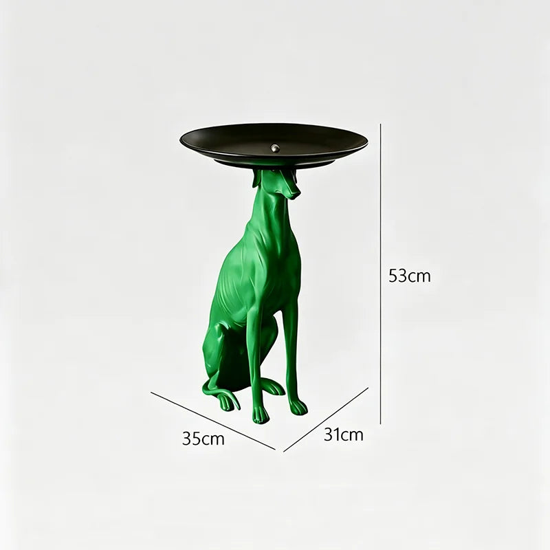 Greyhound Tray-Form Floor Sculpture