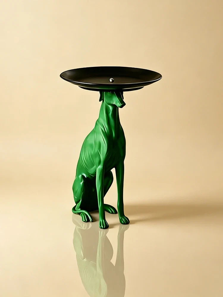 Greyhound Tray-Form Floor Sculpture