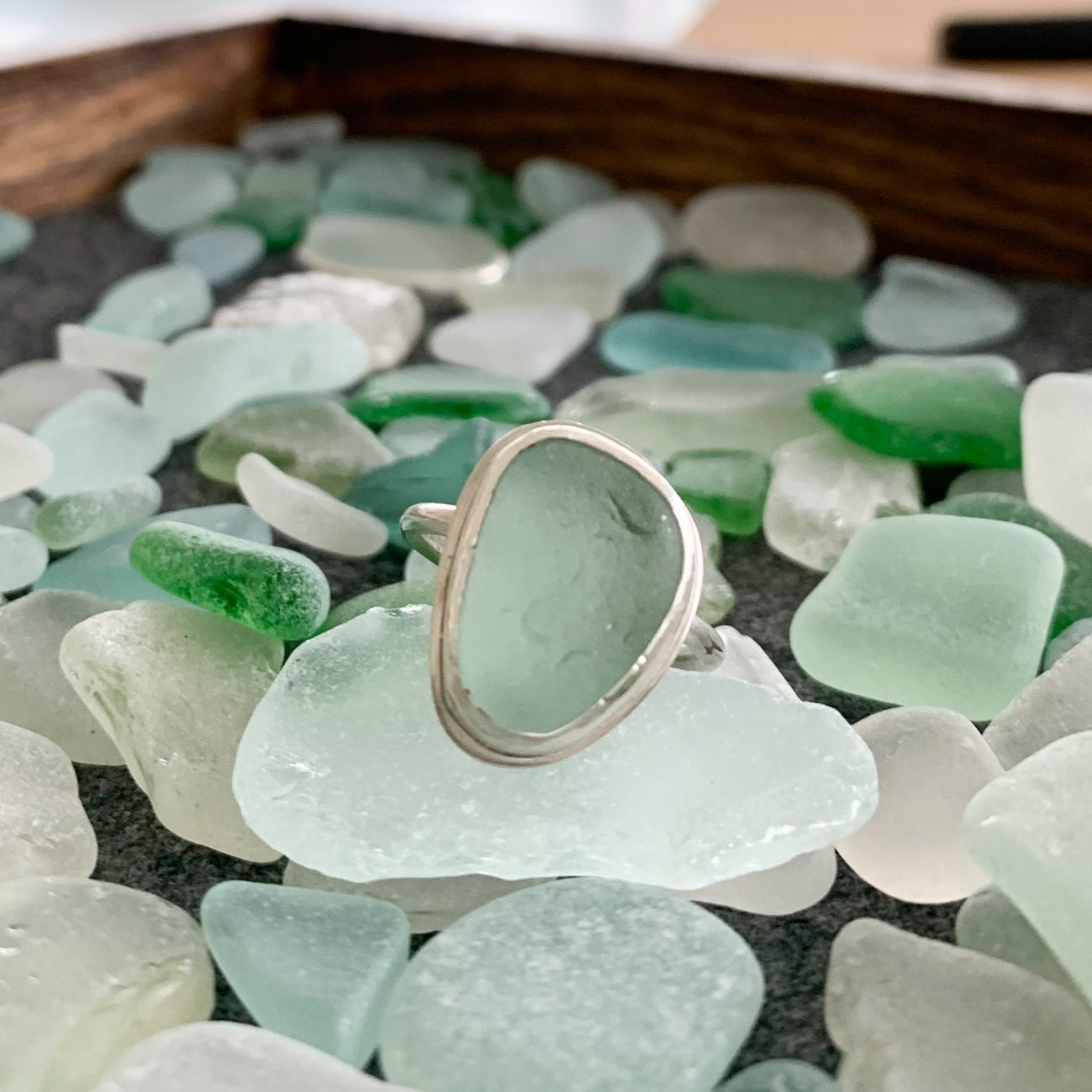 Sea Glass Ring Workshop - 15 February 2026 11-4pm