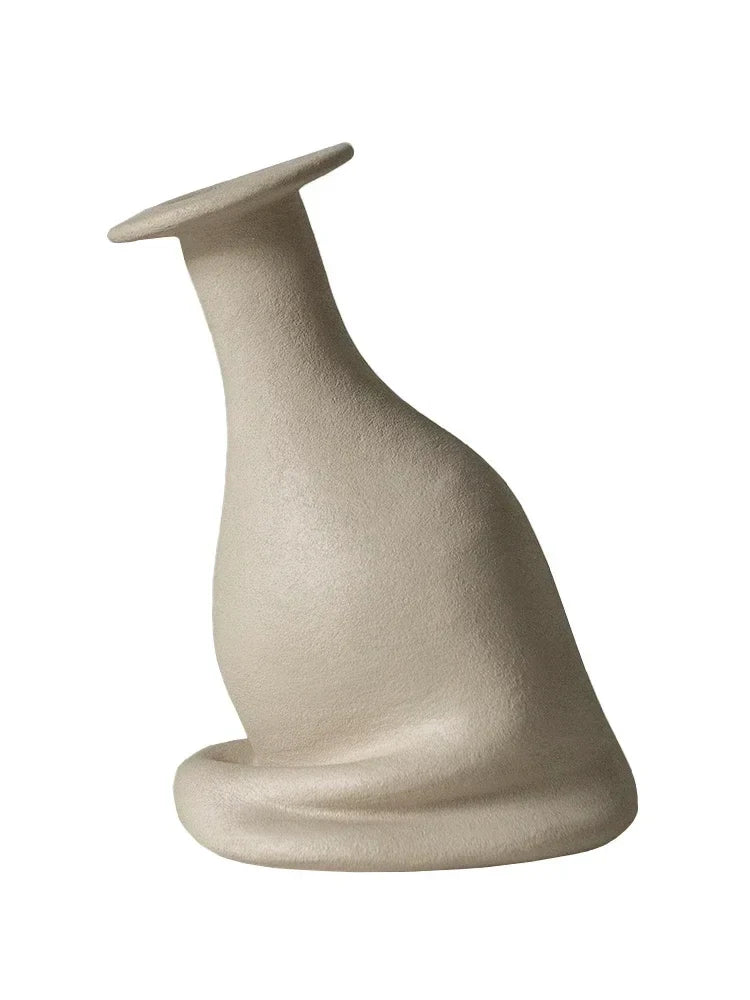 THE PAUSE COLLECTION | Sculptural Asymmetric Vase