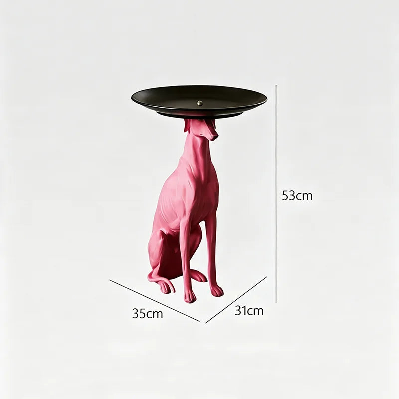 Greyhound Tray-Form Floor Sculpture