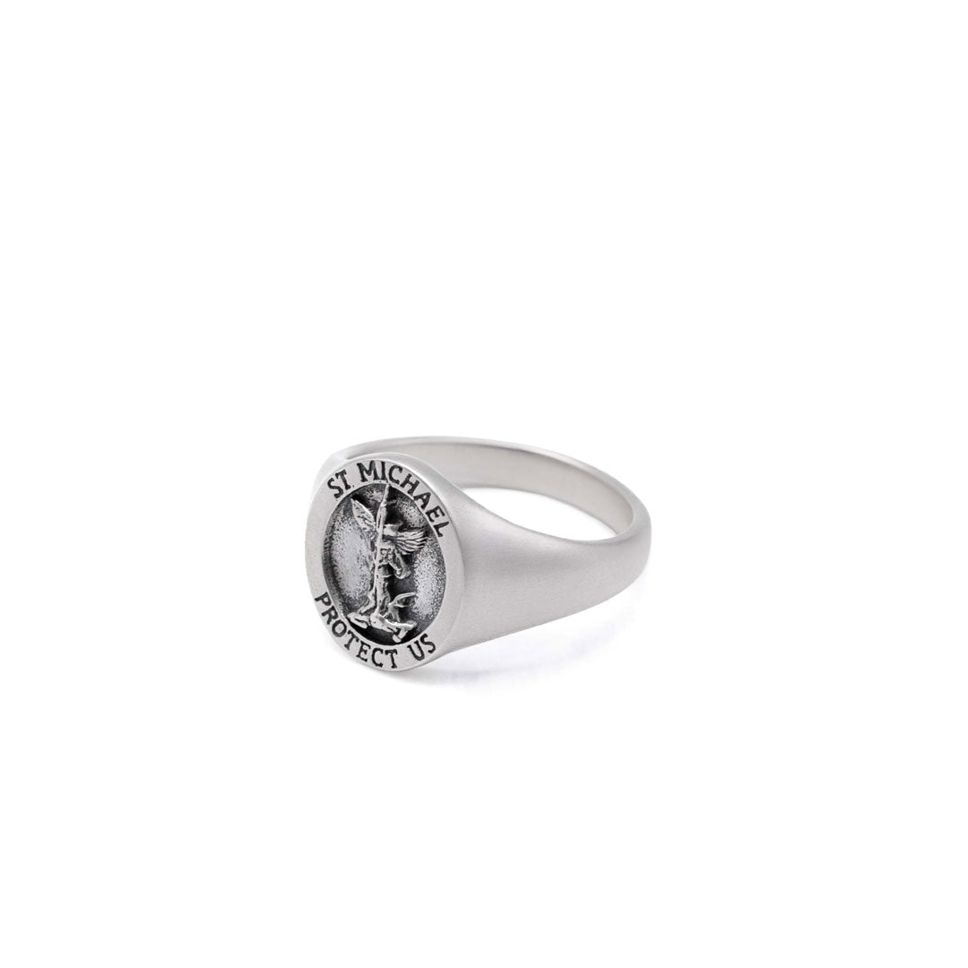 Silver Archangel Ring