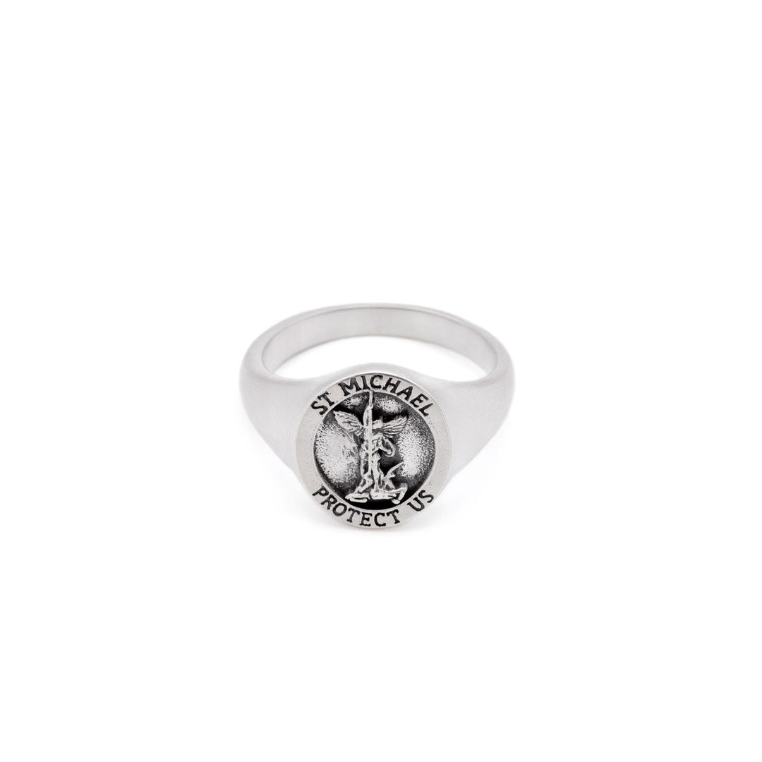Silver Archangel Ring