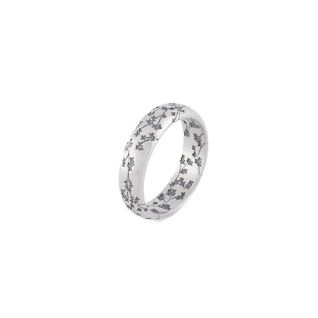 Silver Blossom Ring