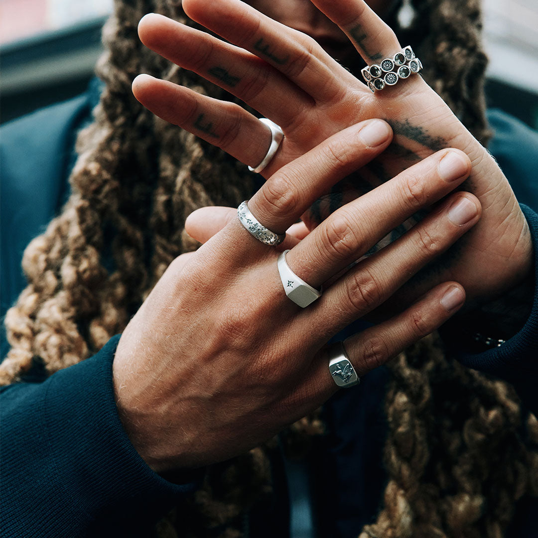 Silver Blossom Ring