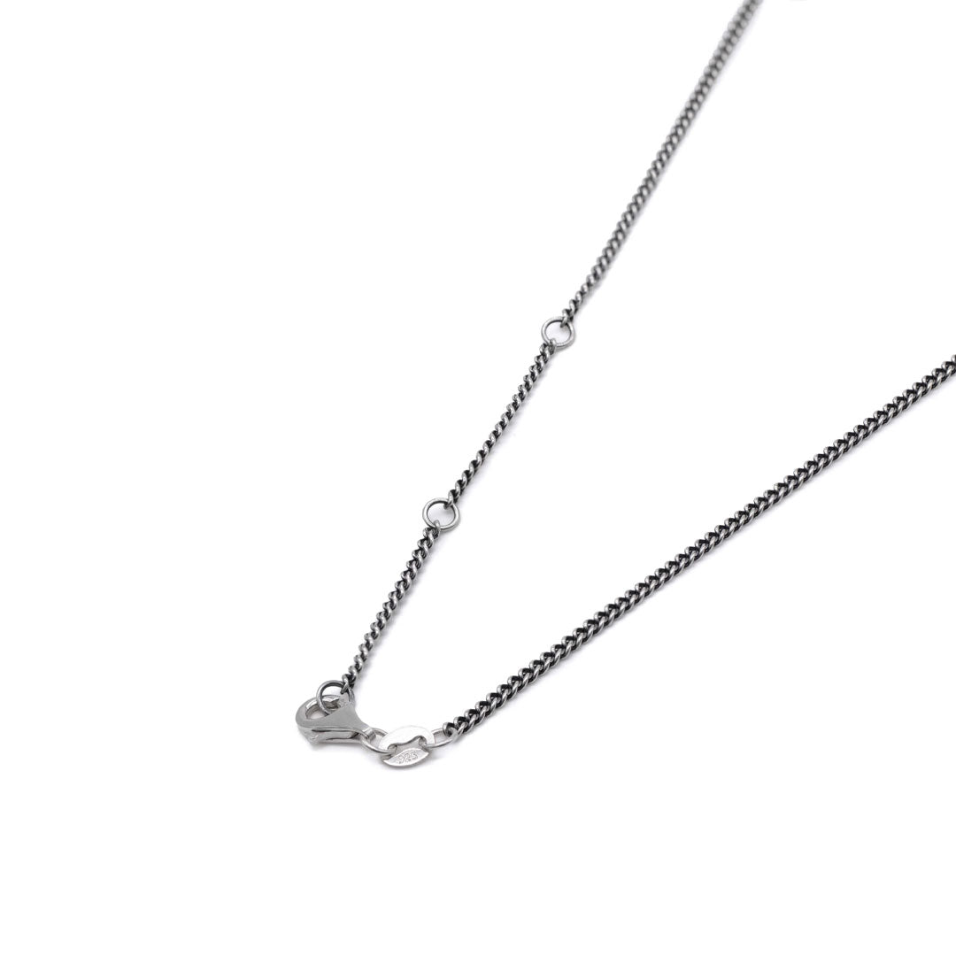 Silver Interlock Necklace