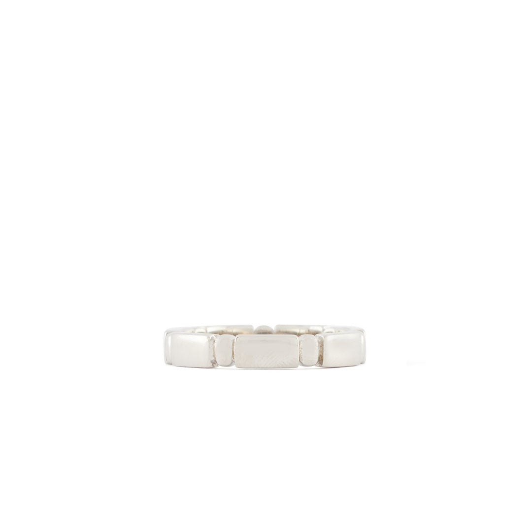 Silver Coronet Ring