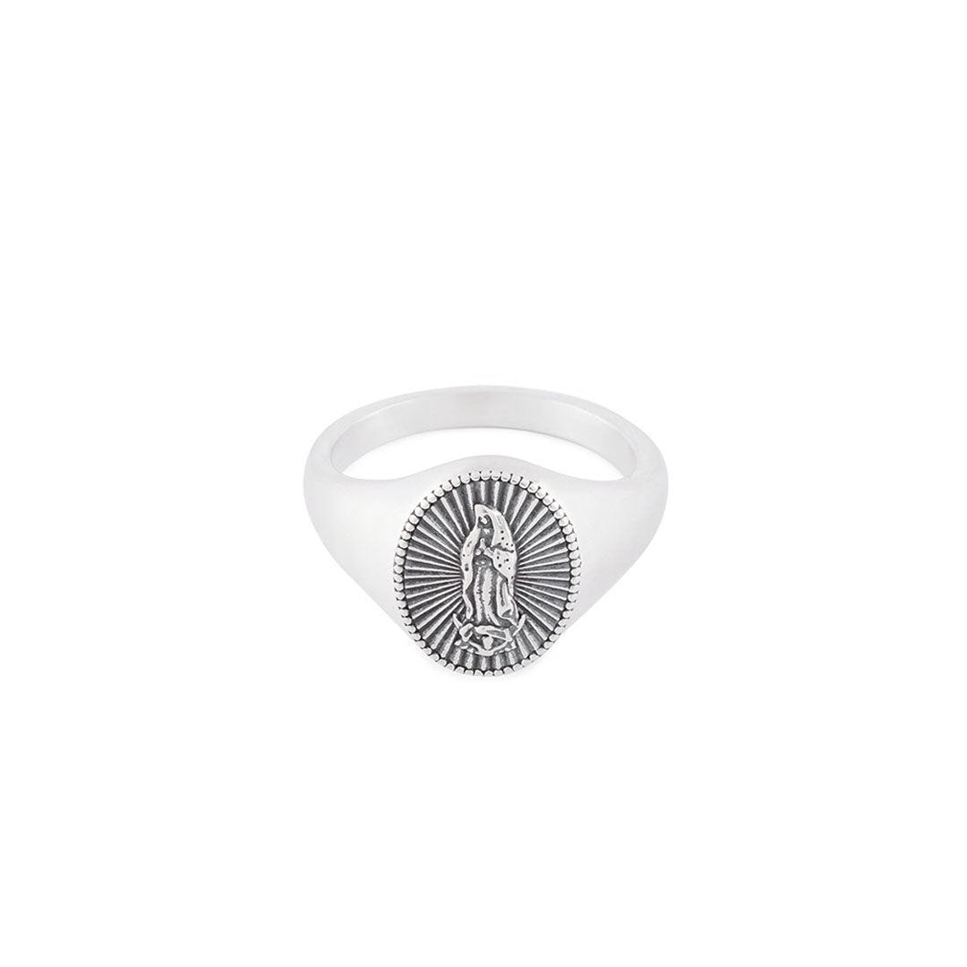 Silver Guadelupe Ring