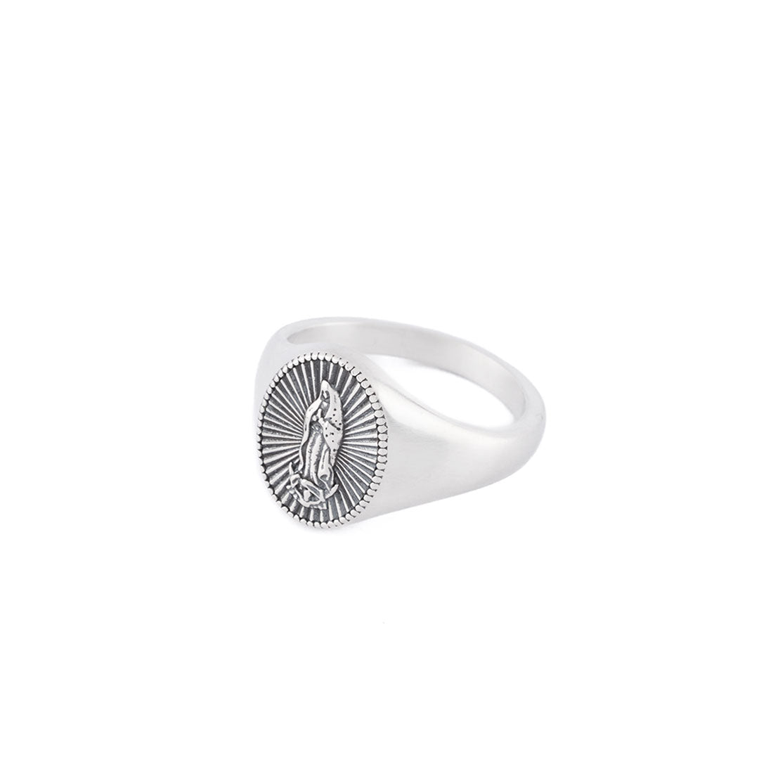 Silver Guadelupe Ring